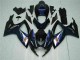 Black Blue 06-07 Suzuki GSXR 600/750 Motorcycle Bodywork Black Blue 06-07 Suzuki GSXR 600/750 Motorcycle Bodywork