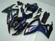 Black Blue 06-07 Suzuki GSXR 600/750 Motorcycle Fairings Black Blue 06-07 Suzuki GSXR 600/750 Motorcycle Fairings