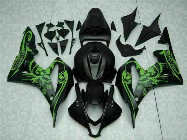 Black Green 07-08 Honda CBR600RR Motorcycle Fairings Black Green 07-08 Honda CBR600RR Motorcycle Fairings
