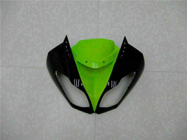 Black Green 09-12 Kawasaki ZX6R Full Motorcycle Fairing Kits Black Green 09-12 Kawasaki ZX6R Full Motorcycle Fairing Kits