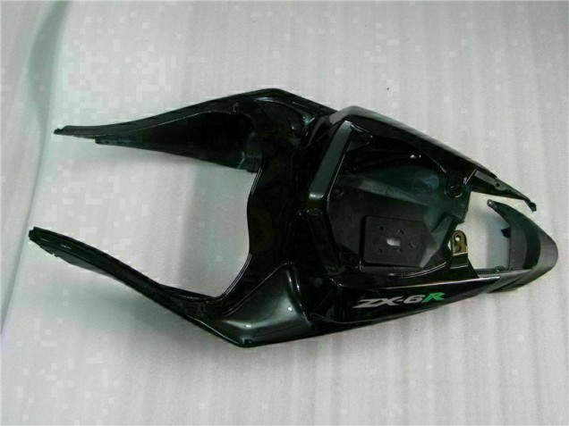 Black Green 09-12 Kawasaki ZX6R Motorcycle Bodywork Black Green 09-12 Kawasaki ZX6R Motorcycle Bodywork
