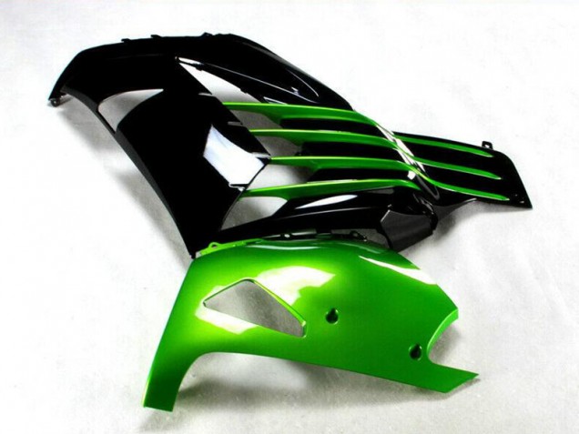 Black Green 12-21 Kawasaki ZX14R ZZR1400 Motorcycle Fairing Black Green 12-21 Kawasaki ZX14R ZZR1400 Motorcycle Fairing