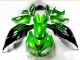 Black Green 12-21 Kawasaki ZX14R ZZR1400 Motorcycle Fairing Black Green 12-21 Kawasaki ZX14R ZZR1400 Motorcycle Fairing