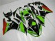Black Green Red 09-12 Kawasaki ZX6R Motorcycle Fairings Black Green Red 09-12 Kawasaki ZX6R Motorcycle Fairings