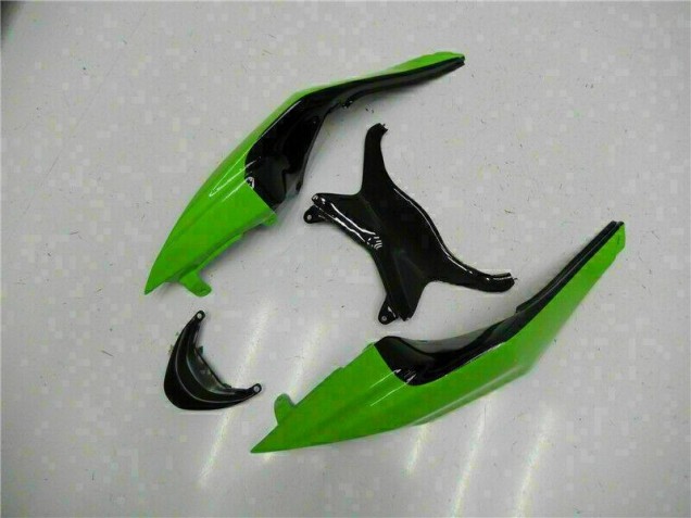 Black Green Red 09-12 Kawasaki ZX6R Motorcycle Fairings Black Green Red 09-12 Kawasaki ZX6R Motorcycle Fairings