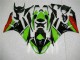 Black Green Red 09-12 Kawasaki ZX6R Motorcycle Fairings Black Green Red 09-12 Kawasaki ZX6R Motorcycle Fairings