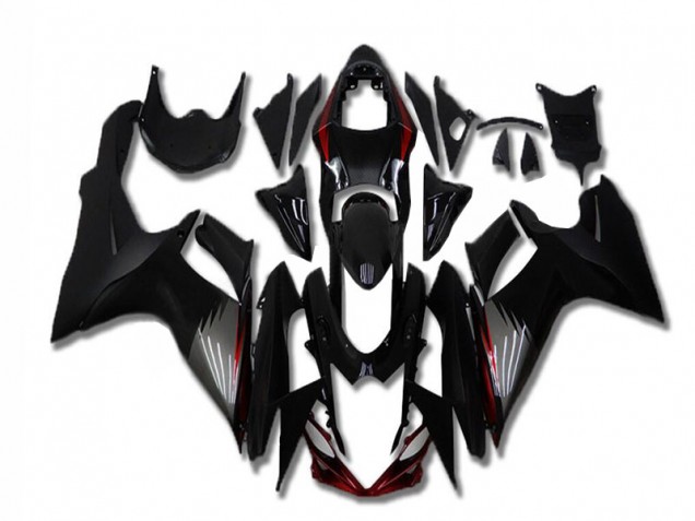 Black Grey 11-21 Suzuki GSXR 600/750 Motorcycle Fairings