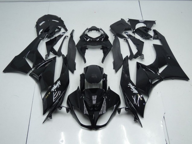 Black OEM Style 09-12 Kawasaki ZX6R Motorcycle Fairings Black OEM Style 09-12 Kawasaki ZX6R Motorcycle Fairings