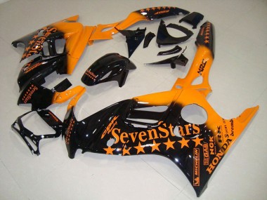 Black Orange SevenStars 95-98 Honda CBR600 F3 Motorcycle Fairings