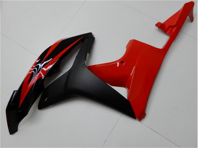 Black Red 07-08 Honda CBR600RR Motorcycle Bodywork Black Red 07-08 Honda CBR600RR Motorcycle Bodywork