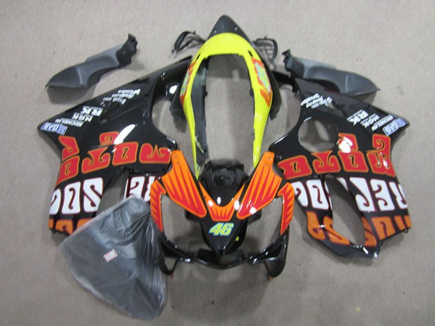 Black Red 46 04-07 Honda CBR600 F4i Motorcycle Fairings Black Red 46 04-07 Honda CBR600 F4i Motorcycle Fairings