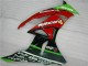 Black Red Green Motocard 09-12 Kawasaki ZX6R Motorcycle Fairings