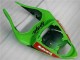 Black Red Green Motocard 09-12 Kawasaki ZX6R Motorcycle Fairings