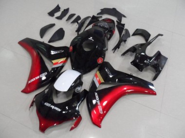 Black Red Mugen 08-11 Honda CBR1000RR Motorcycle Fairing