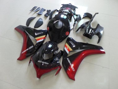Black Red Mugen 08-11 Honda CBR1000RR Motorcycle Fairings