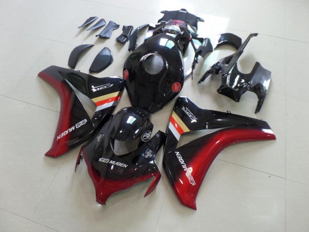 Black Red Mugen 08-11 Honda CBR1000RR Motorcycle Fairings Black Red Mugen 08-11 Honda CBR1000RR Motorcycle Fairings