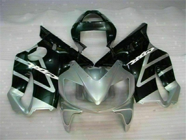Black Silver 01-03 Honda CBR600 F4i Motorcycle Fairings Black Silver 01-03 Honda CBR600 F4i Motorcycle Fairings
