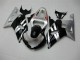 Black Silver 01-03 Suzuki GSXR 600/750 Motorcycle Fairings Black Silver 01-03 Suzuki GSXR 600/750 Motorcycle Fairings