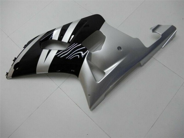 Black Silver 01-03 Suzuki GSXR 600/750 Motorcycle Fairings Black Silver 01-03 Suzuki GSXR 600/750 Motorcycle Fairings