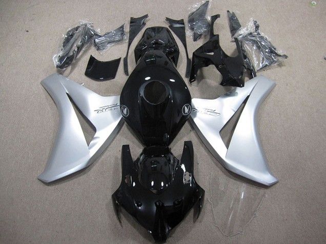 Black Silver Fireblade 08-11 Honda CBR1000RR Motorcycle Fairings Black Silver Fireblade 08-11 Honda CBR1000RR Motorcycle Fairings