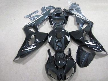Black White Decal 06-07 Honda CBR1000RR Motorcycle Fairings