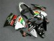 Black White Eurobet 00-02 Kawasaki ZX6R Motorcycle Fairings Black White Eurobet 00-02 Kawasaki ZX6R Motorcycle Fairings