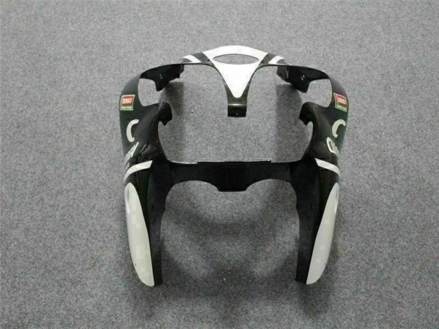 Black White Eurobet 00-02 Kawasaki ZX6R Motorcycle Fairings Black White Eurobet 00-02 Kawasaki ZX6R Motorcycle Fairings
