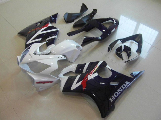 Black White F Sport 01-03 Honda CBR600 F4i Motorcycle Fairings Black White F Sport 01-03 Honda CBR600 F4i Motorcycle Fairings