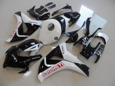 Black White Satuhati 08-11 Honda CBR1000RR Motorcycle Fairings