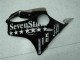 Black White SevenStarss 01-03 Honda CBR600 F4i Motorcycle Fairings Black White SevenStarss 01-03 Honda CBR600 F4i Motorcycle Fairings