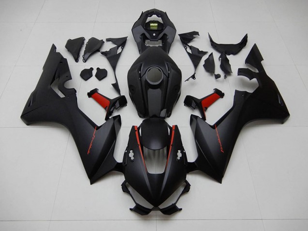 Black with Red Fireblade 17-20 Honda CBR1000RR Motorcycle Fairings Black with Red Fireblade 17-20 Honda CBR1000RR Motorcycle Fairings