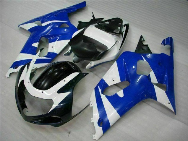 Blue 01-03 Suzuki GSXR 600/750 Motorcycle Fairing Blue 01-03 Suzuki GSXR 600/750 Motorcycle Fairing