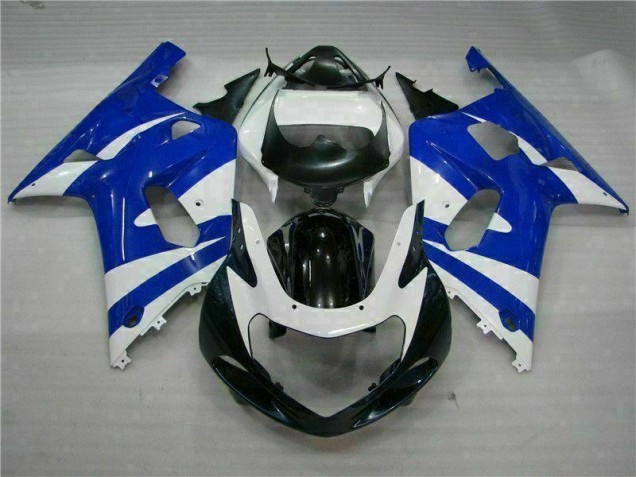 Blue 01-03 Suzuki GSXR 600/750 Motorcycle Fairing Blue 01-03 Suzuki GSXR 600/750 Motorcycle Fairing