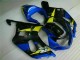 Blue 01-03 Suzuki GSXR 600/750 Motorcycle Fairings Blue 01-03 Suzuki GSXR 600/750 Motorcycle Fairings