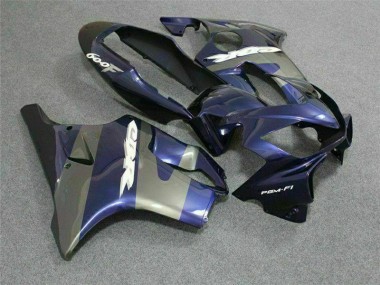 Blue 04-07 Honda CBR600 F4i Motorcycle Fairing