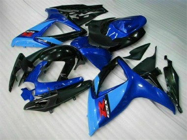 Blue 06-07 Suzuki GSXR 600/750 Aftermarket Motorcycle Fairings
