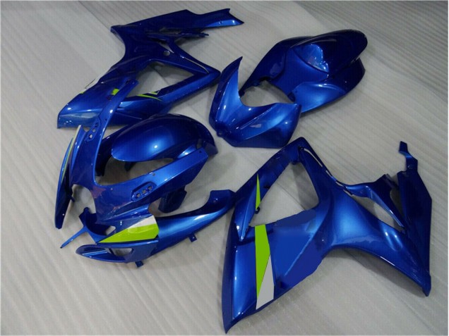 Blue 06-07 Suzuki GSXR 600/750 Motorcycle Bodywork Blue 06-07 Suzuki GSXR 600/750 Motorcycle Bodywork
