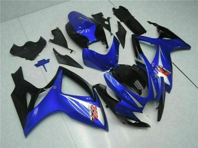 Blue 06-07 Suzuki GSXR 600/750 Motorcycle Fairing Kits & Plastic Blue 06-07 Suzuki GSXR 600/750 Motorcycle Fairing Kits & Plastic