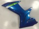 Blue 11-21 Suzuki GSXR 600/750 Motorcycle Fairing Blue 11-21 Suzuki GSXR 600/750 Motorcycle Fairing