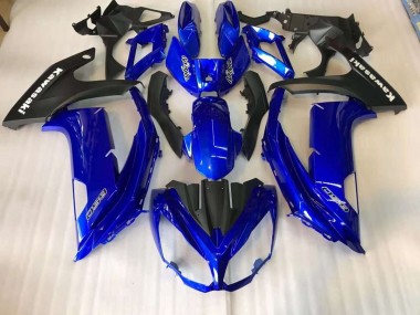 Blue 12-16 Kawasaki EX650 Motorcycle Fairings