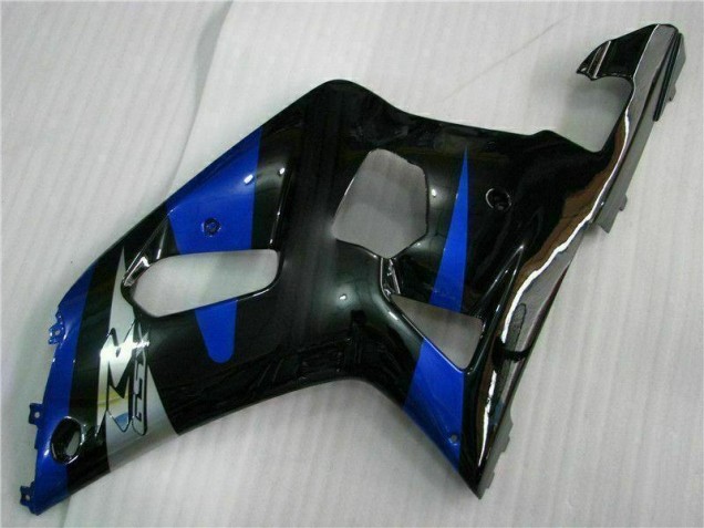 Blue Black 01-03 Suzuki GSXR 600/750 Motorcycle Fairing Blue Black 01-03 Suzuki GSXR 600/750 Motorcycle Fairing