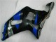 Blue Black 01-03 Suzuki GSXR 600/750 Motorcycle Fairing Blue Black 01-03 Suzuki GSXR 600/750 Motorcycle Fairing