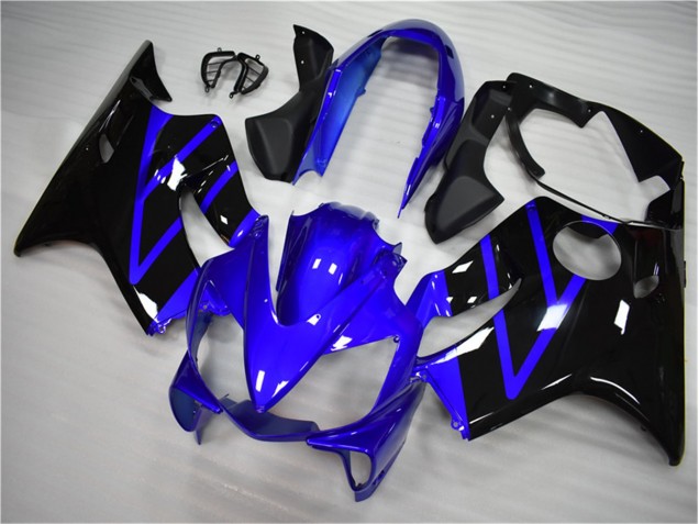 Blue Black 04-07 Honda CBR600 F4i Motorcycle Fairings Blue Black 04-07 Honda CBR600 F4i Motorcycle Fairings