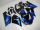 Blue Black 05-06 Kawasaki ZX6R Motorcycle Fairings Blue Black 05-06 Kawasaki ZX6R Motorcycle Fairings