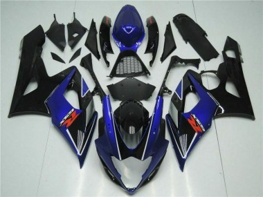 Blue Black 05-06 Suzuki GSXR 1000 Motorcycle Fairing