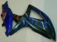 Blue Black 08-10 Suzuki GSXR 600/750 Motorcycle Fairing Blue Black 08-10 Suzuki GSXR 600/750 Motorcycle Fairing
