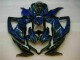 Blue Black 08-10 Suzuki GSXR 600/750 Motorcycle Fairing Blue Black 08-10 Suzuki GSXR 600/750 Motorcycle Fairing