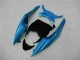 Blue Black 09-12 Kawasaki ZX6R Motorcycle Fairings