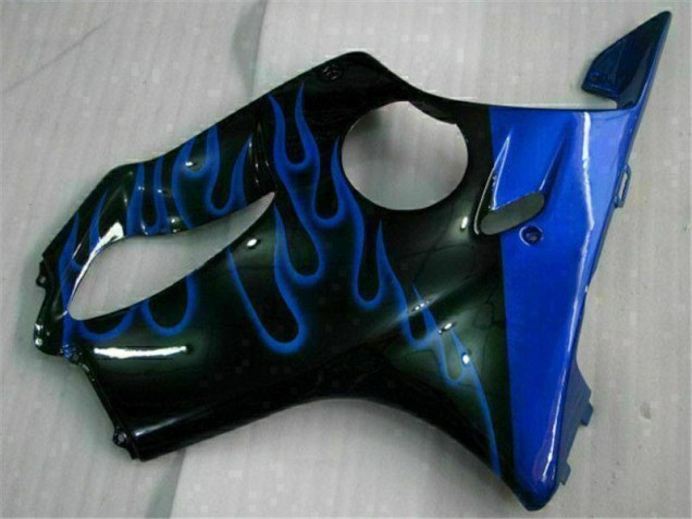 Blue Flames 01-03 Honda CBR600 F4i Motorcycle Fairings Blue Flames 01-03 Honda CBR600 F4i Motorcycle Fairings