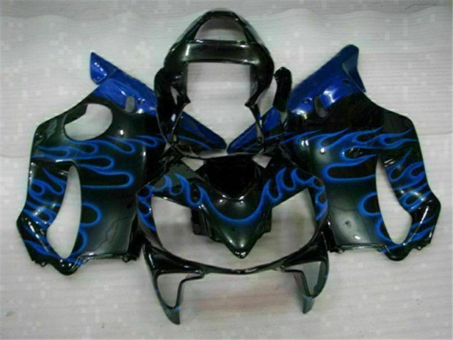 Blue Flames 01-03 Honda CBR600 F4i Motorcycle Fairings Blue Flames 01-03 Honda CBR600 F4i Motorcycle Fairings